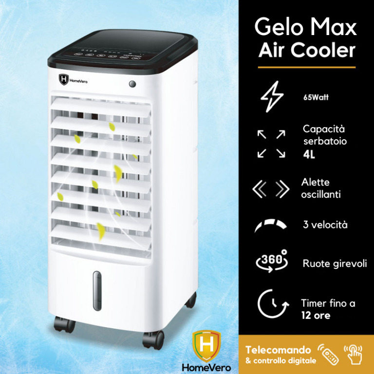 GeloMax Air Cooler raffreddatore digitale prezzo amazon recensioni