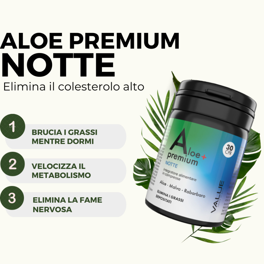Aloe Premium Notte integratore funziona ingredienti composizione